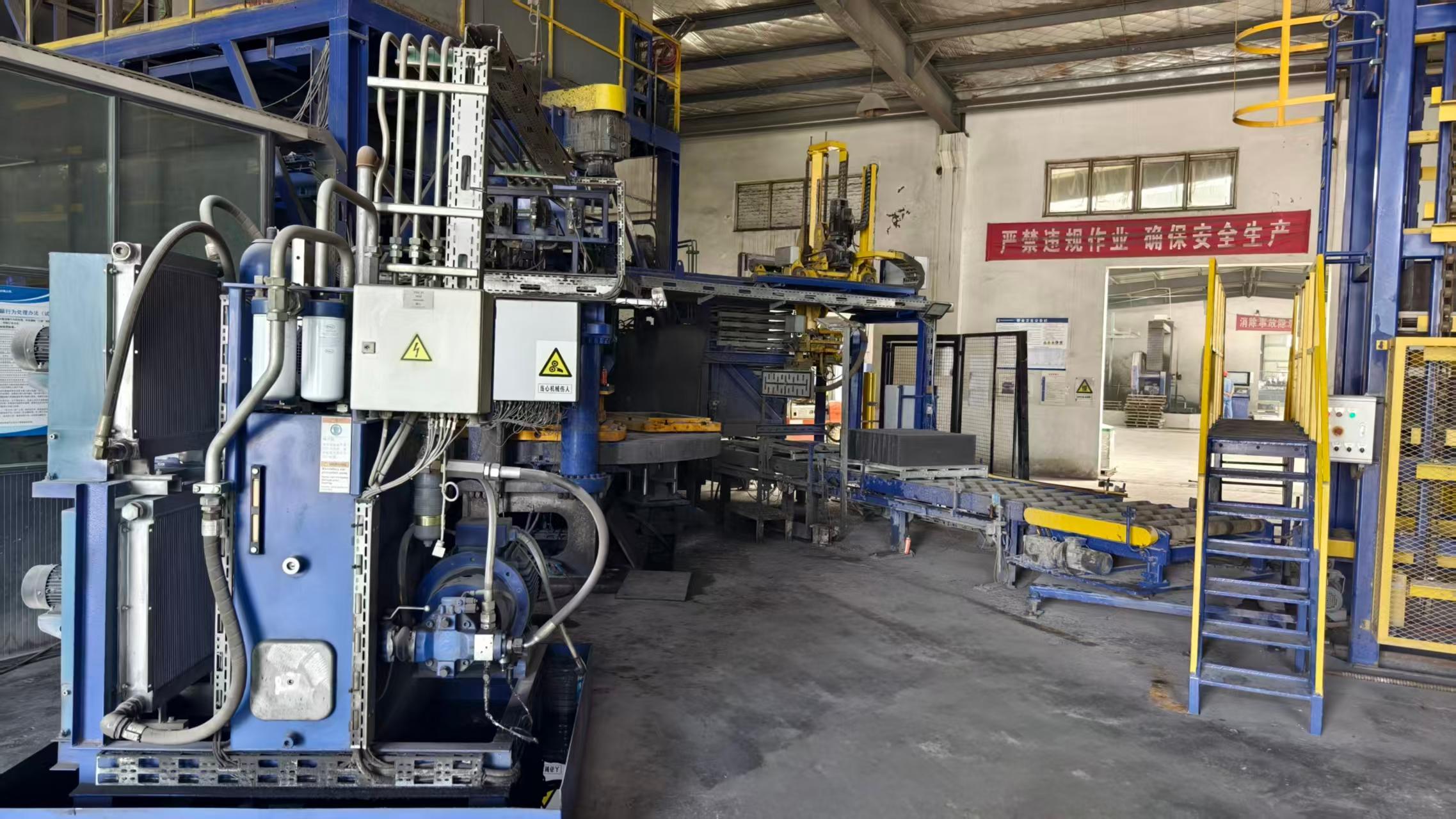 MASA automated molding equipment inside the Rongli workshop